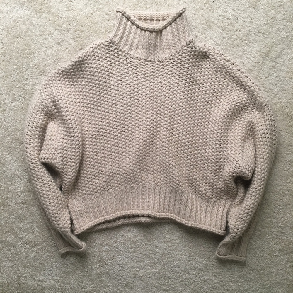 H&m chunky cream sweater